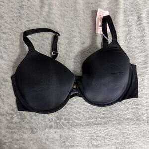 Savage X Fenty Push Up Bra Bralette, Black, 38DDD